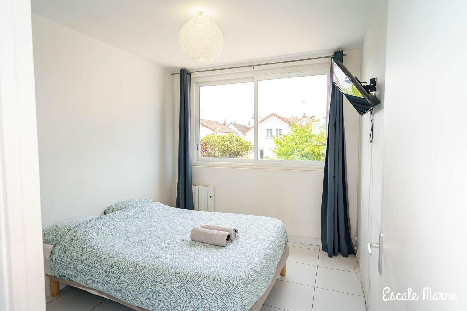 Escale-Marne Fr - 102 - Free Parking - Free Luggage Storage - All Equipped - Linen Included - Washing Machine - 10Mn Walk Metro 8 - Rer A - Panoramic View - From 1 To 4 Guests Maisons-Alfort Eksteriør bilde