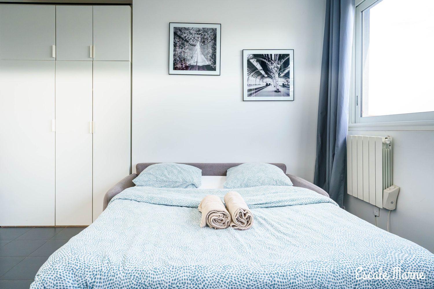 Escale-Marne Fr - 102 - Free Parking - Free Luggage Storage - All Equipped - Linen Included - Washing Machine - 10Mn Walk Metro 8 - Rer A - Panoramic View - From 1 To 4 Guests Maisons-Alfort Eksteriør bilde